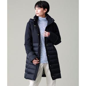 「EVEX by KRIZIA」 ダウンコート 42 ダークネイビー レディース