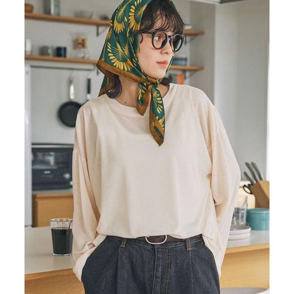 tシャツ オーバーサイズ スラブ シアートップス レディース