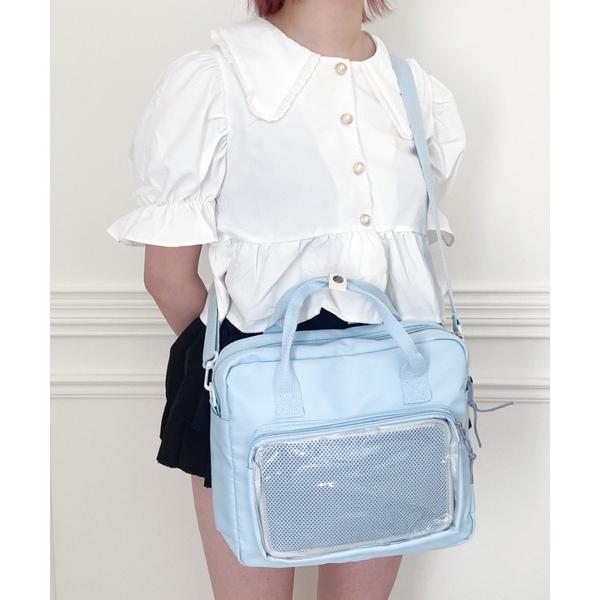 ショルダーバッグ バッグ 3wayパステル痛バッグ ショルダーバッグ リュック レディース