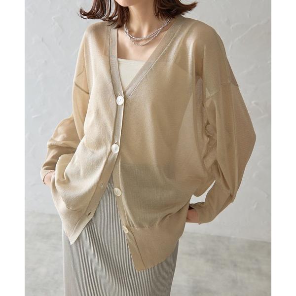 カーディガン Vネックカーディガン レディース