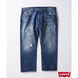 ジーンズ LEVI’S(R)/リーバイス(R) 別注 501(R) Selvedge Paint Splatters L26 メンズ