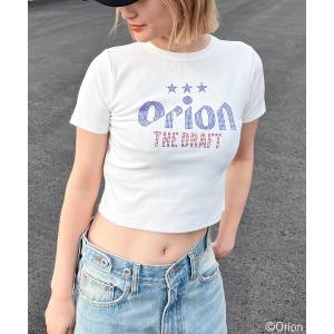 tシャツ 「Orion/オリオン」ラインストーンちびTシャツ レディース