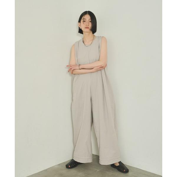 オールインワン 「KHA:KI / カーキ」 Q.Dジャンプスーツ Q.D JUMPSUITS レデ...