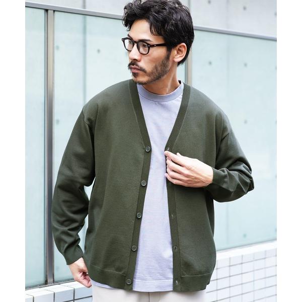カーディガン タンブラー乾燥対応 タフニット ドライタッチ カーディガン メンズ レディース
