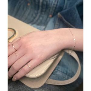 ete(エテ) K10YG スクリューチェーン ブレスレット ete｜K10YG スクリューチェーン ブレスレット | Rakuten Fashion(楽天