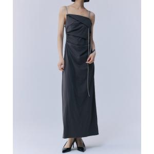 JOSE MOON（ジョゼムーン） ワンピース ASYMMETRY NECK GATHER DRESS