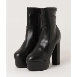 「chumchum」 「jinadict」ショートブーツ M ブラック レディース