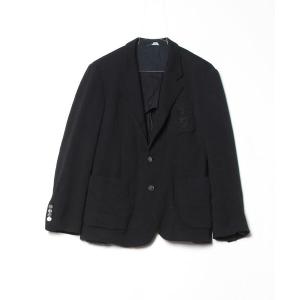 「DOLCE&GABBANA」 刺繍テーラードジャケット 46 ブラック レディース