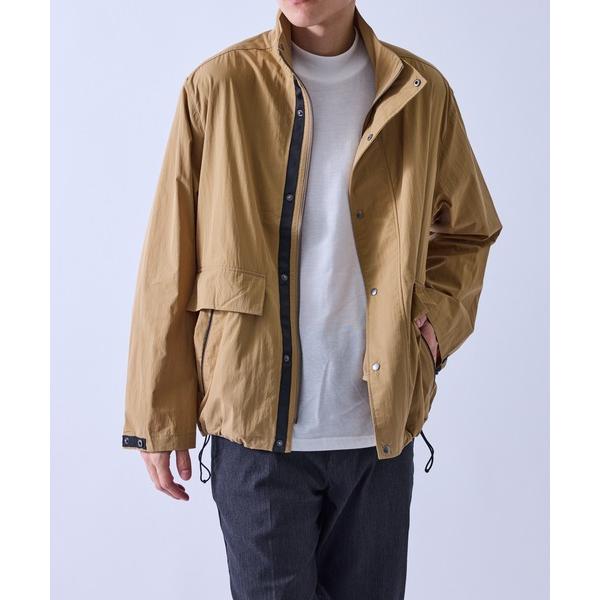 コート ジャケット コードアクセントスタンドジップブルゾン メンズ