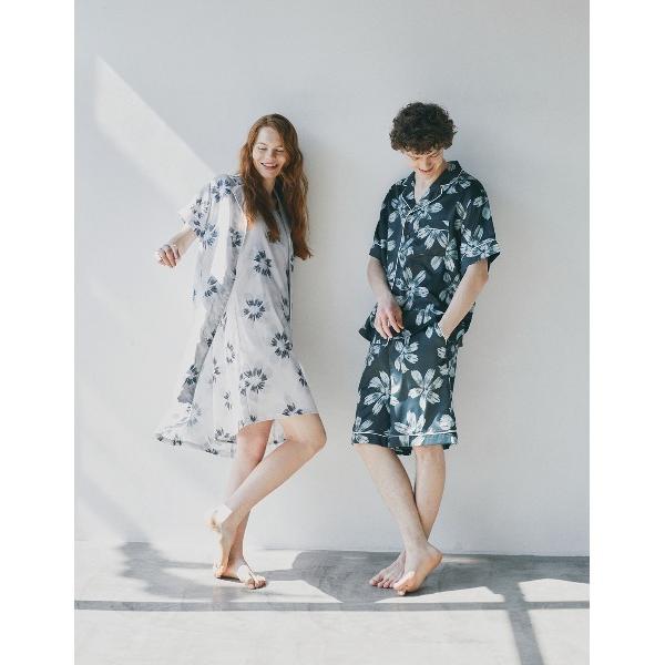 パジャマ ルームウェア ルミナンスフラワープリントパジャマ「ペアパジャマ/限定BOX付」／SLEEP...