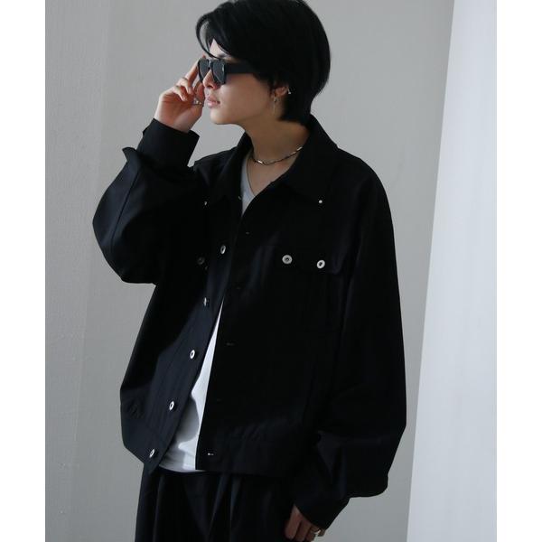 ブルゾン アウター スタッズデザイン ショート丈 コンパクトジャケット メンズ レディース