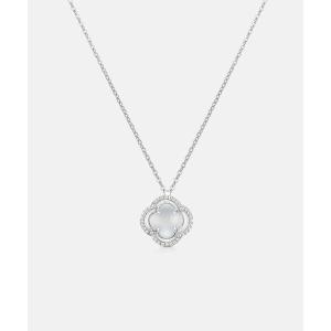 ネックレス 「メトロシティ」ラローサスターリングシルバーホワイトネックレス レディース