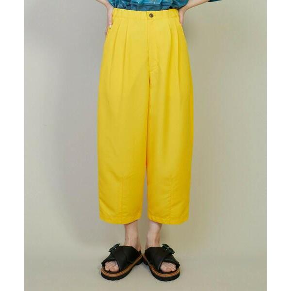 パンツ ワッフルーザー テーパードパンツ レディース メンズ