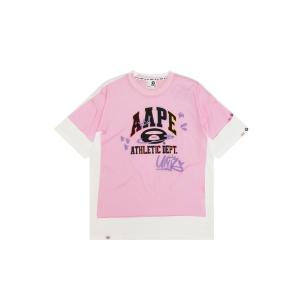 A BATHING APE（アベイシングエイプ） tシャツ 半袖 HYBRID CAMO BY