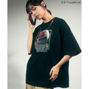 tシャツ 半袖 STAR WARS/グラフィック半袖BIGTEE レディース メンズ