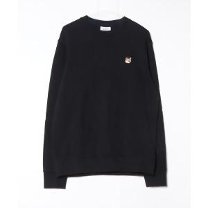 「Maison Kitsune」 プルオーバーパーカー L ブラック メンズ
