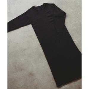 「Kari & lili」 ニットワンピース FREE ブラック レディース