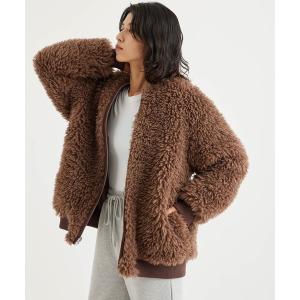 「NERGY」 ブルゾン FREE ブラウン レディース