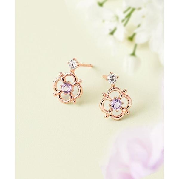 ピアス 「Spring Collection」K10ピンクゴールド ピアス レディース