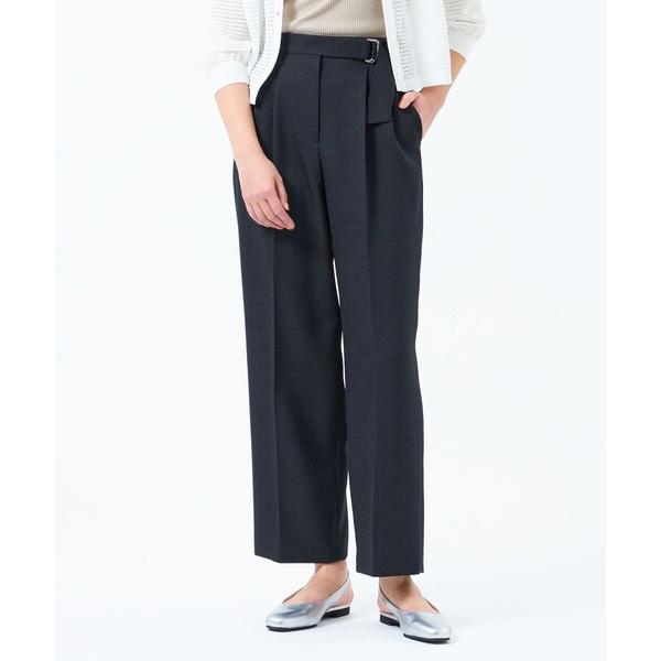 パンツ ドライタッチベルテッドパンツ レディース