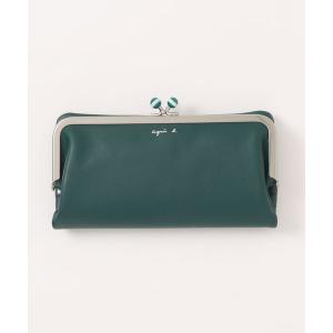 agnes b.（アニエスベー） 財布 レザー がま口 ウォレット ”Irene