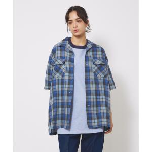 シャツ 「PENDLETON/ペンドルトン」Open Collar Shirt/ボードシャツ/オープンカラー半袖チェックシャツ メンズ レディース