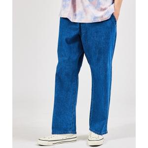 ジーンズ 「Lee」XS〜XXLまでこれ一本でカバー フリーサイズ リラックスワイドパンツ FLeeasy/フリージー LM5806