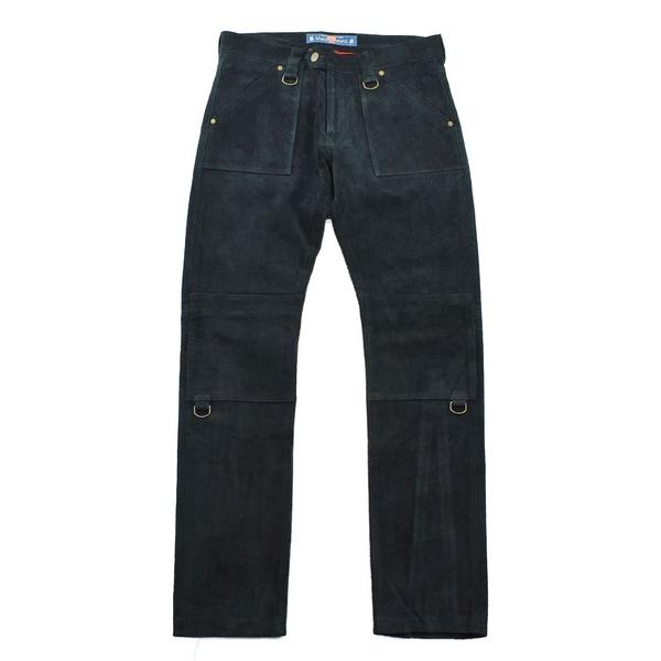 パンツ blackemeans スエードスリムパンツ メンズ レディース