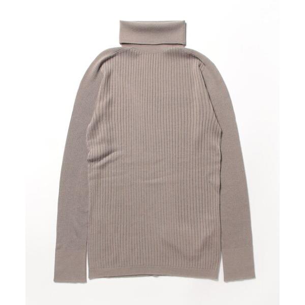 「INED」 タートルネックニット 9号 モカ レディース