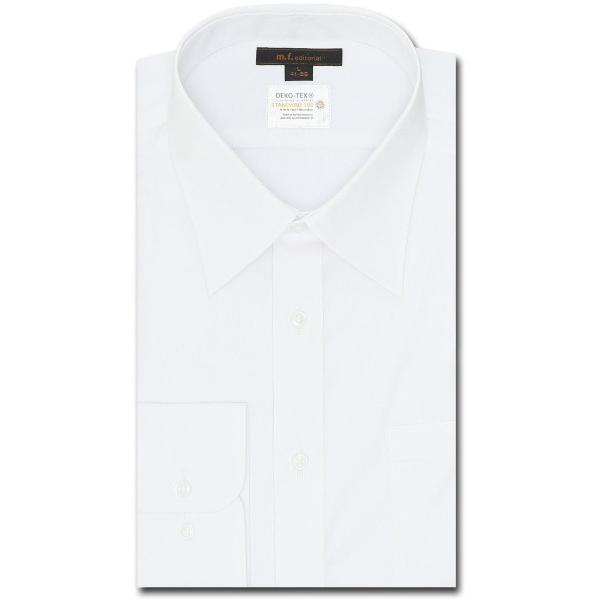 フォーマル シャツ 「形態安定 吸水速乾」m.f.エディトリアル メンズ レギュラーカラー ビジネス...