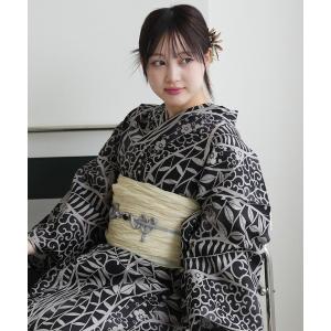 SOUBIEN 浴衣 レディース 単品 tsumori chisato ツモリチサト 黒