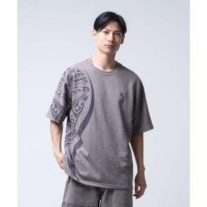tシャツ 「Hurley/ハーレー」ロゴデザインTシャツ　吸汗速乾　TERRY TRIBAL ICON OVRSZD SS T メンズ レディース