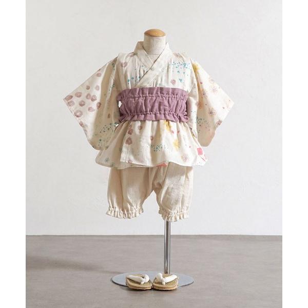 浴衣 「NAOMI ITO(ナオミイトウ)」 ゆかたブルマセパレート アメザイク 70-80cm キ...