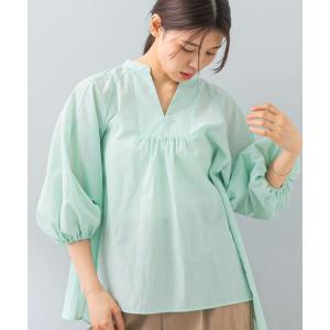 ブラウス シャツ 「UR TECH」F by ROSSO　イージーリネンボリュームブラウス レディース