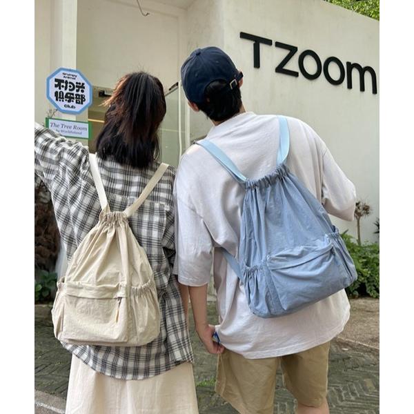 デイバック リュック urbanfemine./軽量ドーローストリングナップサック U7430 レデ...