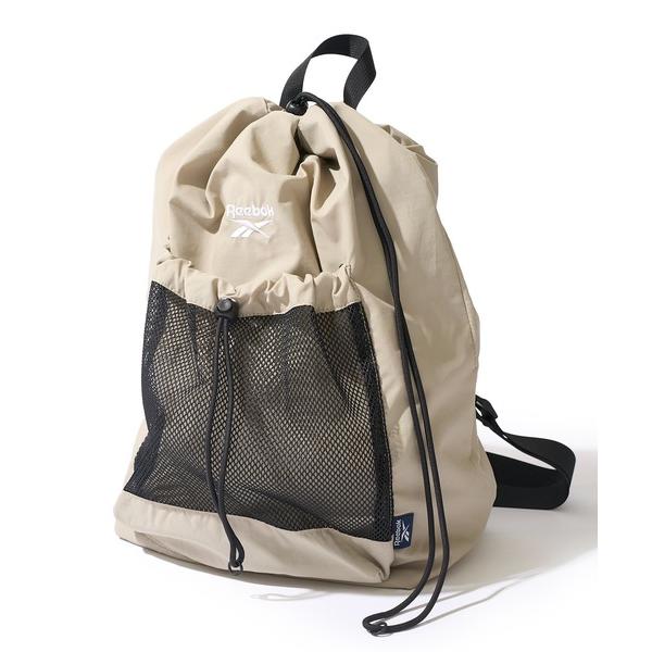 ショルダーバッグ 「Reebok/リ−ボック」ドローストリング ワンショルダーバッグ メンズ レディ...