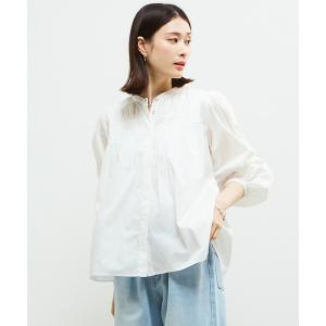 ブラウス シャツ ボリューム袖ギャザーブラウス レディース