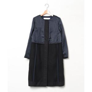 「SEE BY CHLOE」 ノーカラーコート 36 ブラック レディース