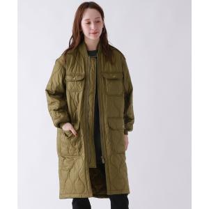「WOOLRICH」 コート FREE カーキ レディース