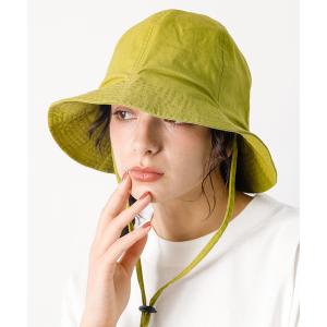 帽子 ハット 「RUBEN / ルーベン」リネンチューリップハット / UV CUT / 接触冷感 / 2WAY「WEB限定」 レディース メンズ