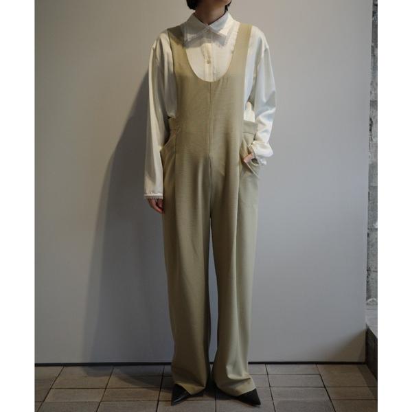 オールインワン CLANE DEEP U NECK SALOPETTE レディース