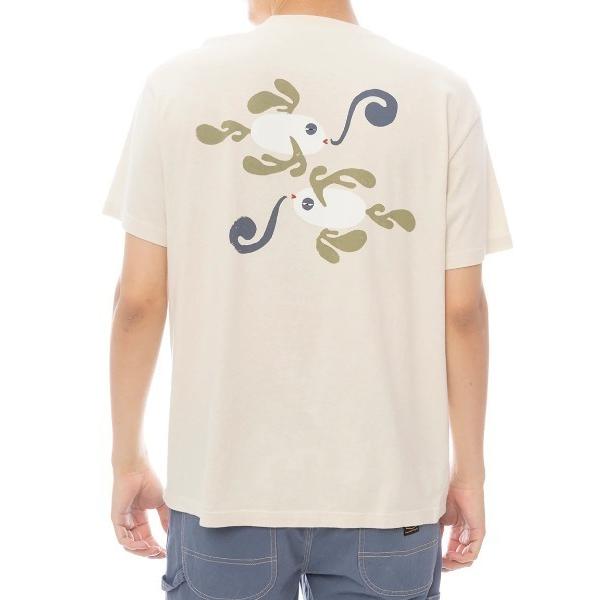 tシャツ RVCA メンズ 「LAURYN ALVAREZ」 LA FISHSCHOOL SS Tシ...