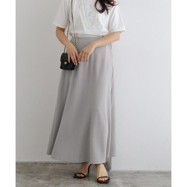 スカート ロング丈フレアスカート