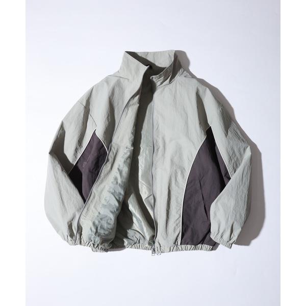 ブルゾン アウター サイド切り替え ナイロンブルゾン メンズ レディース