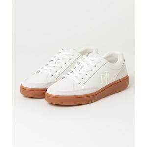 スニーカー ローレン ラルフ ローレン Hailey レザースニーカー  スニーカー レディース