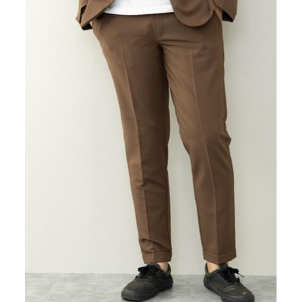 ジーンズ 「T/Rストレッチ バックシャーリング イージートラウザーパンツ メンズ レディース