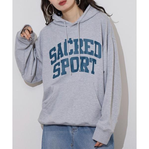 パーカー 裏毛　ワイドシルエット　プリント　プルパーカー　スウェット メンズ レディース