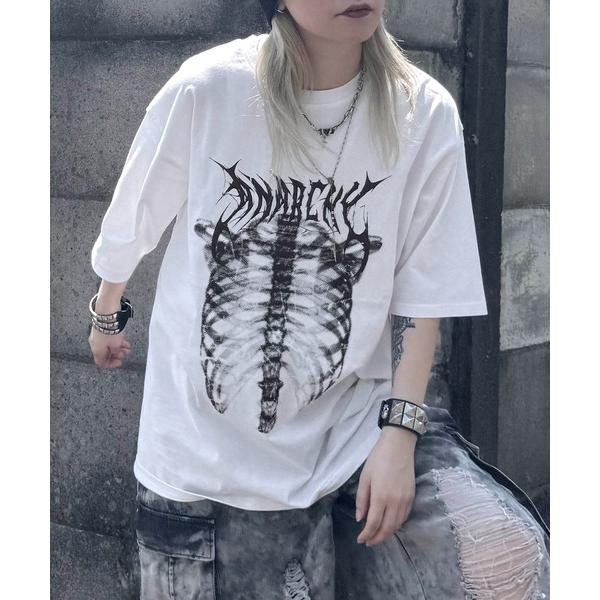 tシャツ 「MAROCORE SELECT」スケルトン / パンク / バタフライ グランジちびT ...