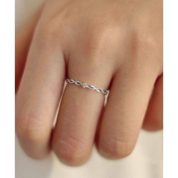 指輪 リング YU-KA:ビジューツイストデザインリング bijou twist design ri...