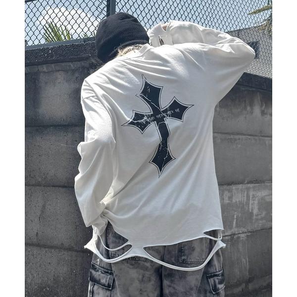 tシャツ 「MARCORE SELECT」メタルコア クロス 無地 / ボーダー ダメージロンT メ...
